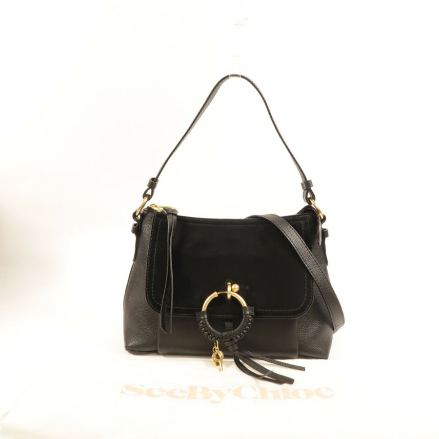 SEE BY CHLOE 牛皮皮革Shoulder Bag手挽肩背兩用袋-10