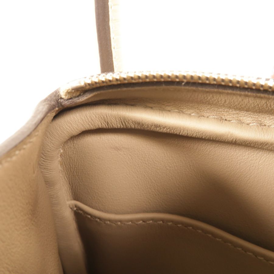 HERMES Clemence皮革Mini Lindy手挽肩背兩用袋Trench-14
