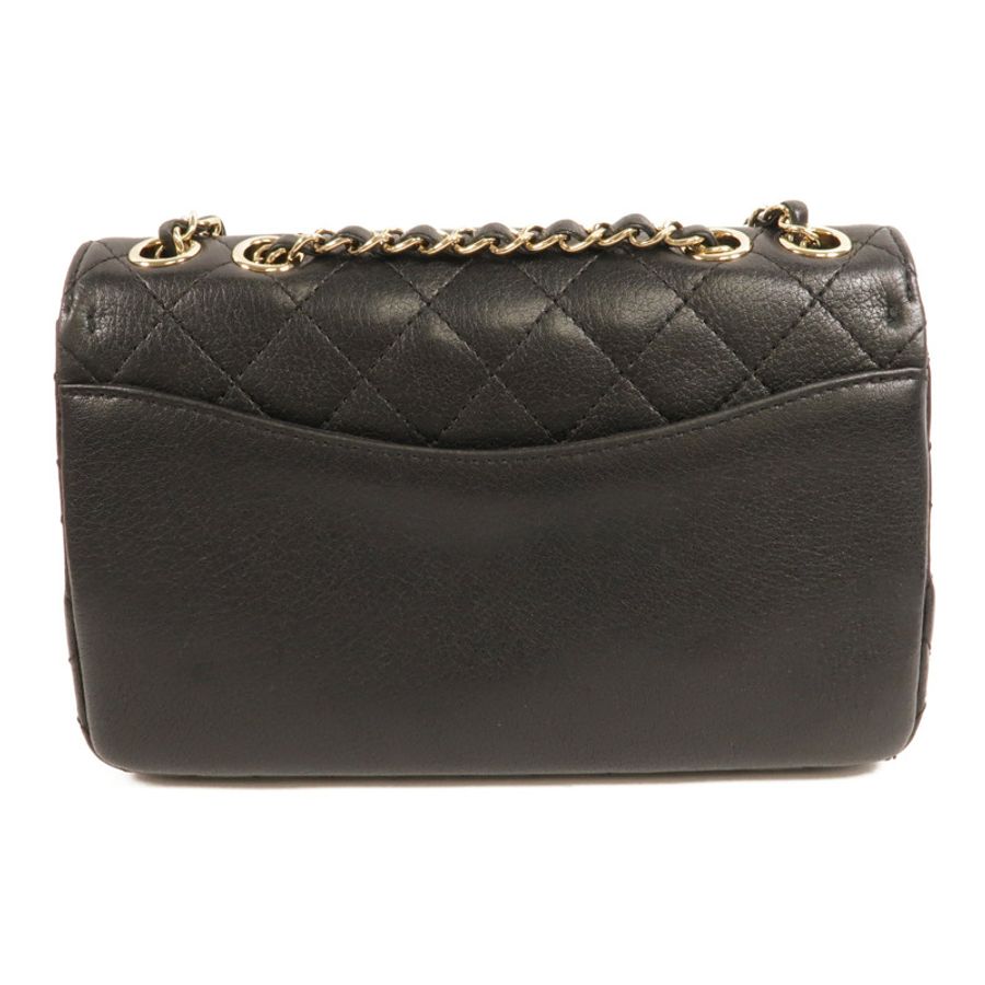 CHANEL 牛皮皮革Chain Shoulder肩背袋-1