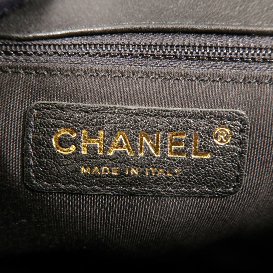 CHANEL 牛皮皮革Chain Shoulder肩背袋-8