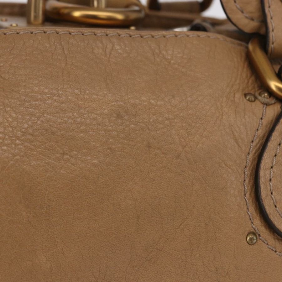 【日本直送】Chloe Paddington 手提包 皮革 米色 金色銀色 正品 190482V-2