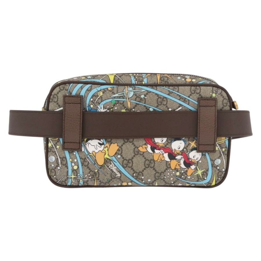 【日本直送】GUCCI GG Supreme Disney 聯名腰包 PVC 米色 602695 正品 ep15081M-1