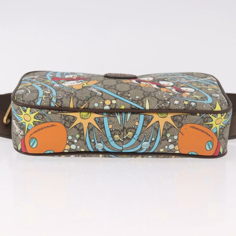【日本直送】GUCCI GG Supreme Disney 聯名腰包 PVC 米色 602695 正品 ep15081M-4