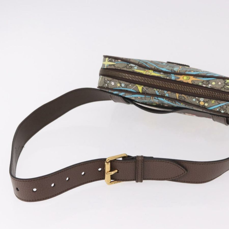 【日本直送】GUCCI GG Supreme Disney 聯名腰包 PVC 米色 602695 正品 ep15081M-6