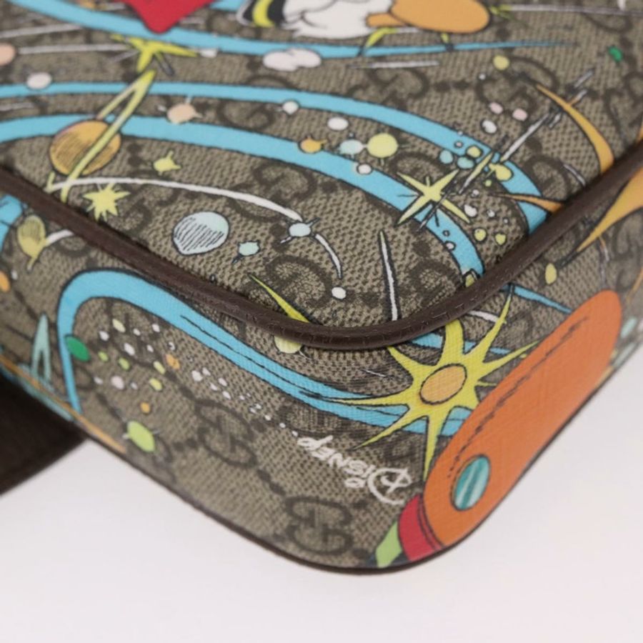 【日本直送】GUCCI GG Supreme Disney 聯名腰包 PVC 米色 602695 正品 ep15081M-13