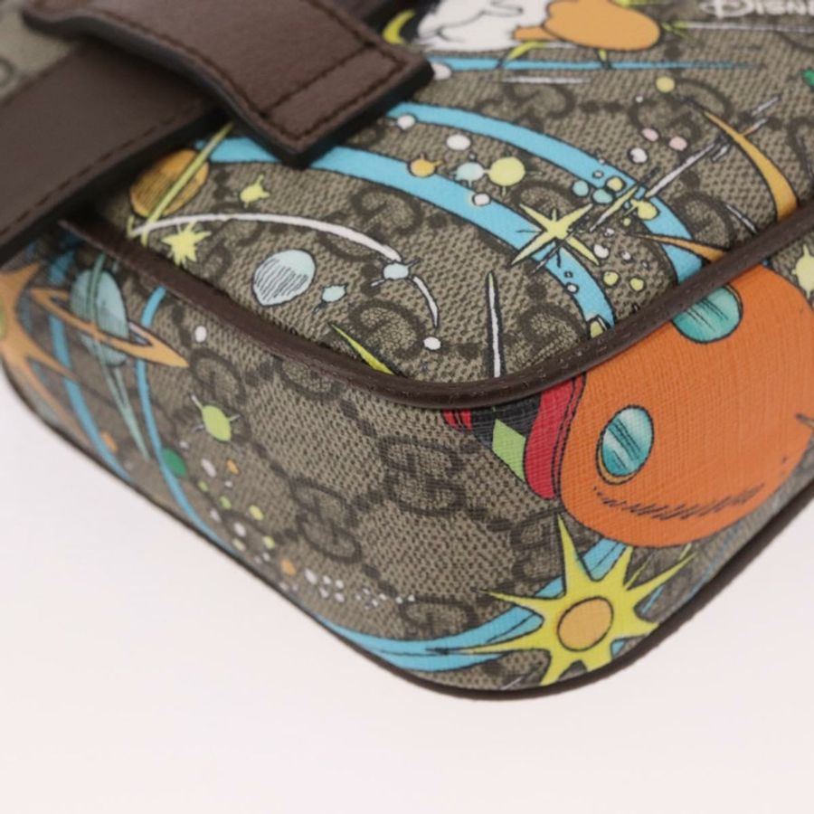 【日本直送】GUCCI GG Supreme Disney 聯名腰包 PVC 米色 602695 正品 ep15081M-15