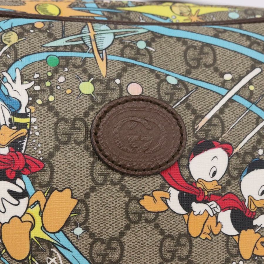 【日本直送】GUCCI GG Supreme Disney 聯名腰包 PVC 米色 602695 正品 ep15081M-17