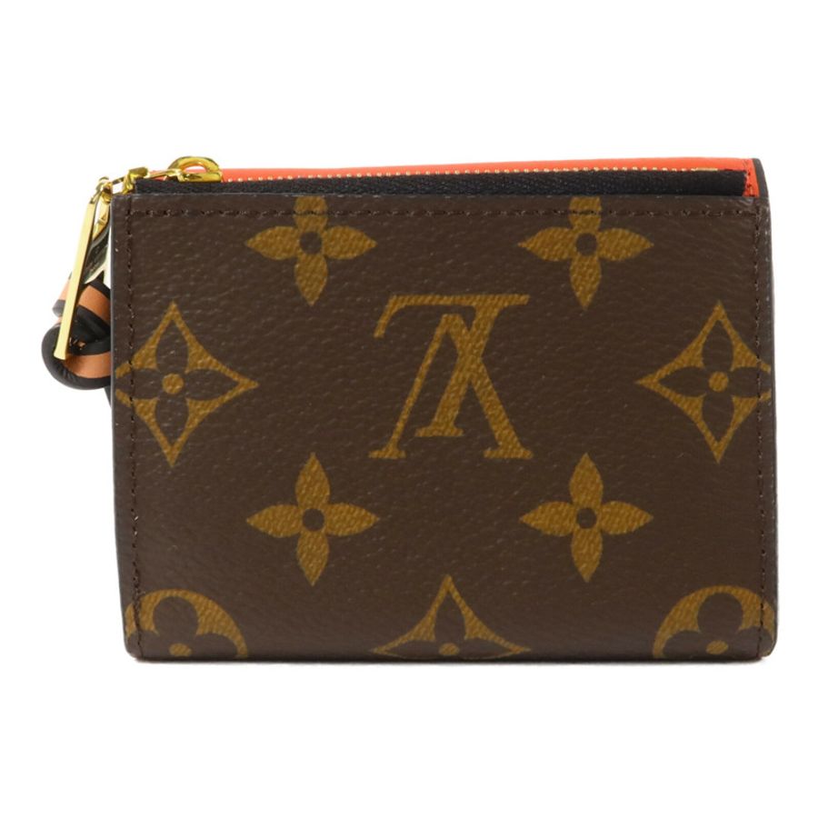 LOUIS VUITTON Monogram/牛皮皮革Portefeuille Tuileries Compact錢包-1