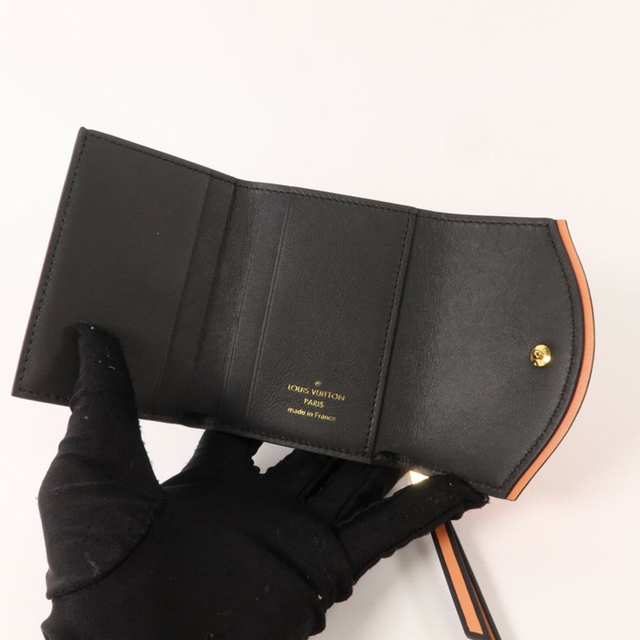 LOUIS VUITTON Monogram/牛皮皮革Portefeuille Tuileries Compact錢包-4