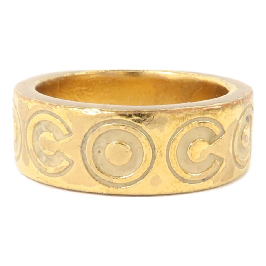CHANEL 金屬CC Vintage Ring戒指-1