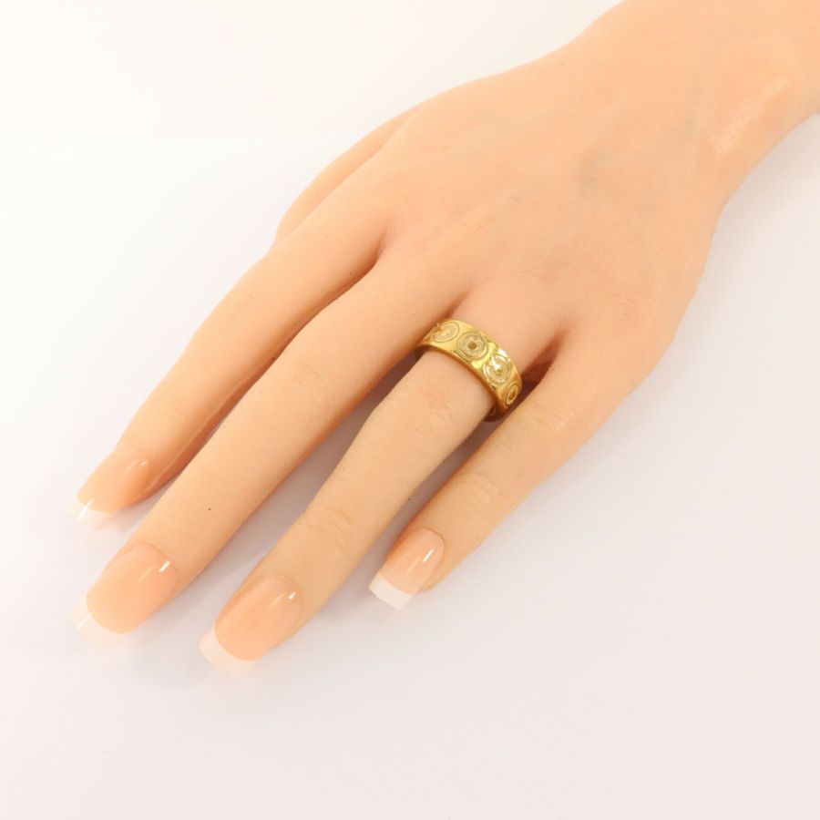 CHANEL 金屬CC Vintage Ring戒指-8