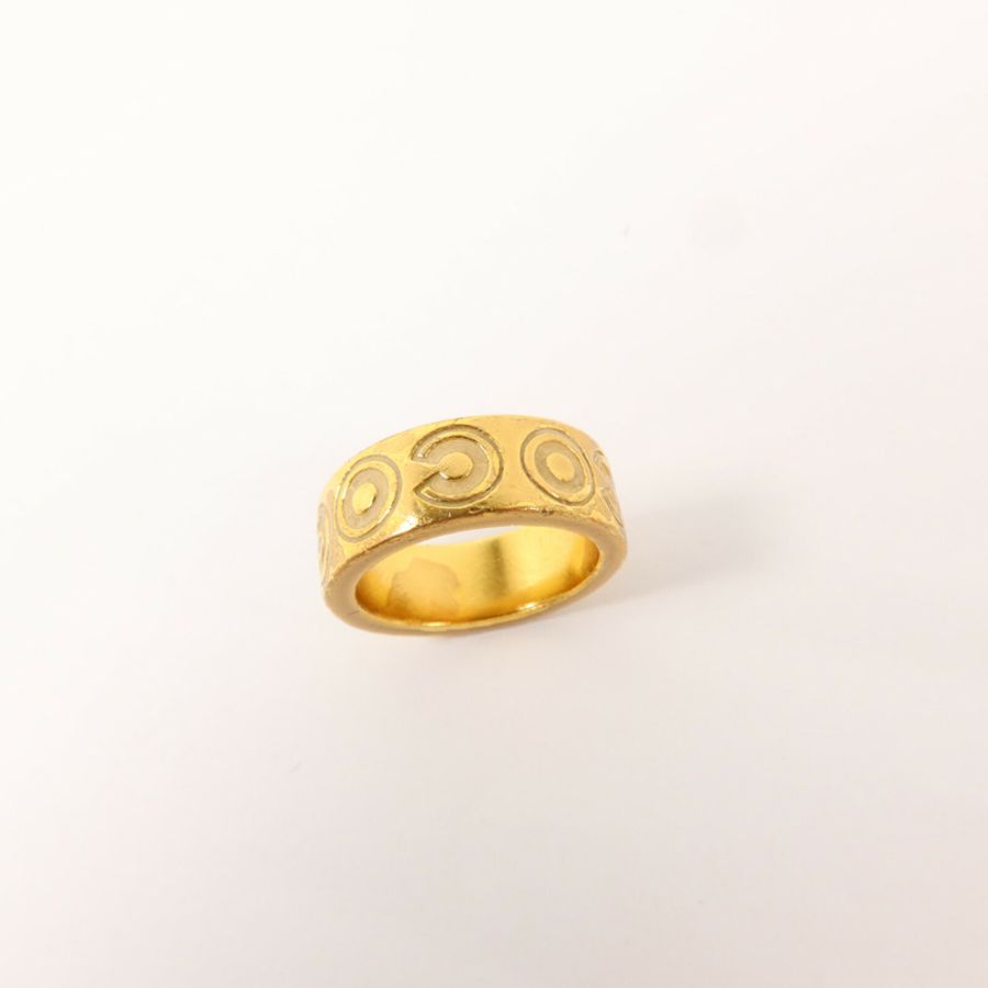 CHANEL 金屬CC Vintage Ring戒指-13