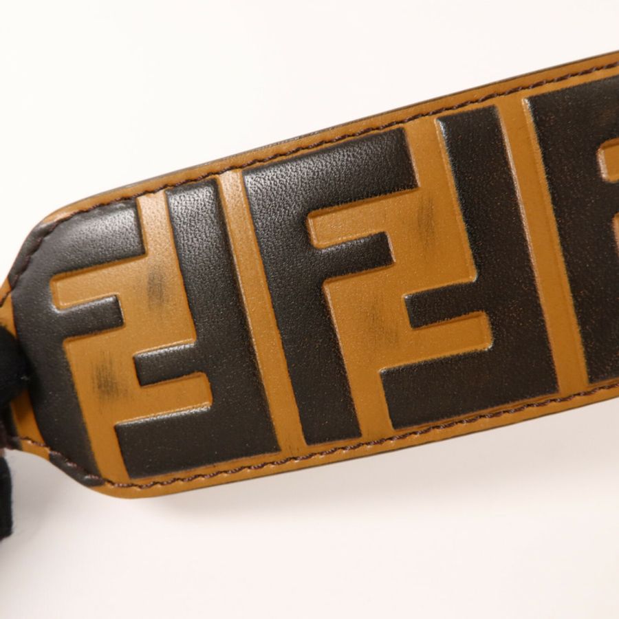FENDI 牛皮皮革Mini Strap You Bag Strap肩帶-9