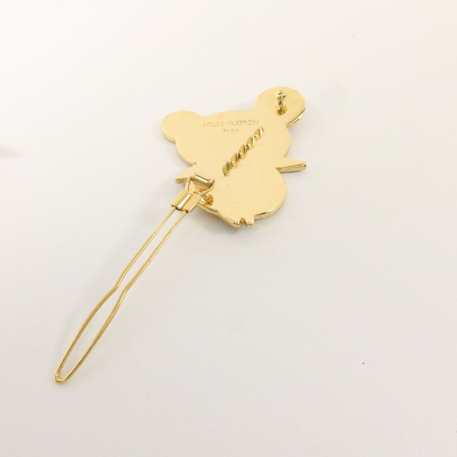 LOUIS VUITTON 金屬Takashi Murakami Hair Pin髮夾-7