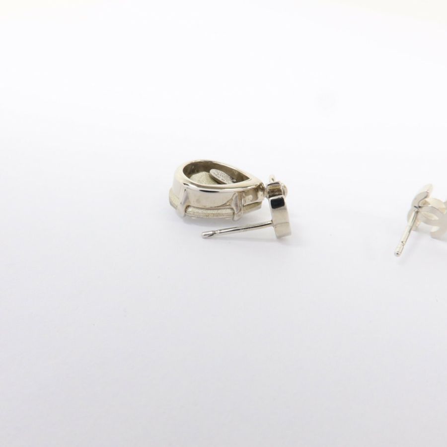 CHANEL 金屬Pierced Earring耳環-5