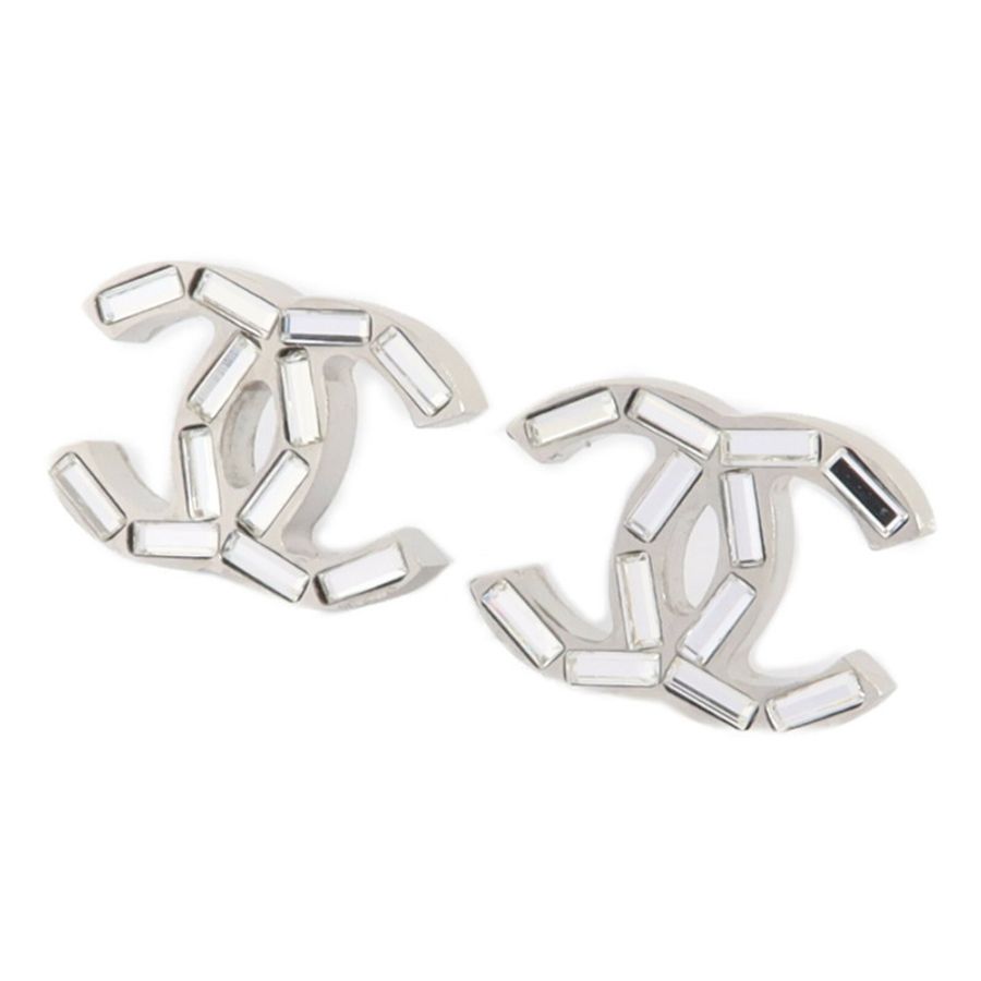 CHANEL 金屬Pierced Earring耳環-1