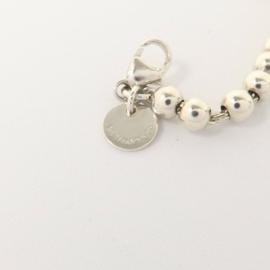 TIFFANY&CO 925純銀Return To Tiffany Heart Tag手鏈-7