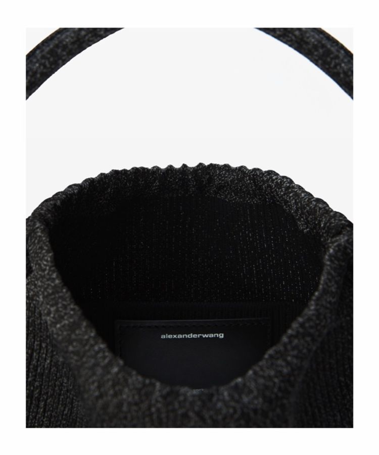Alexander Wang 女士 Reflective Ryan 針織小號手提包均碼碼小號、25cm*8cm*19cm-3