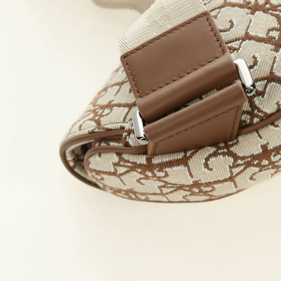 【日本直送】Christian Dior Trotter帆布馬鞍包 Cactus Jack 米色 正品 190528M-17