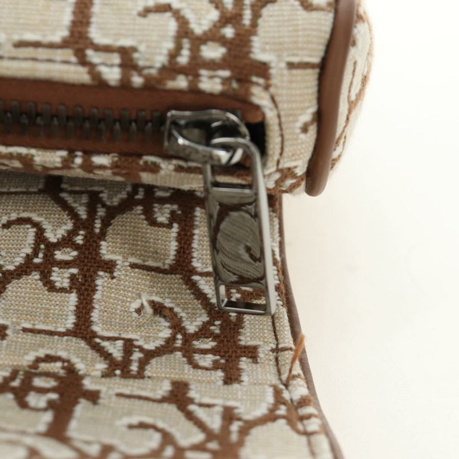 【日本直送】Christian Dior Trotter帆布馬鞍包 Cactus Jack 米色 正品 190528M-20