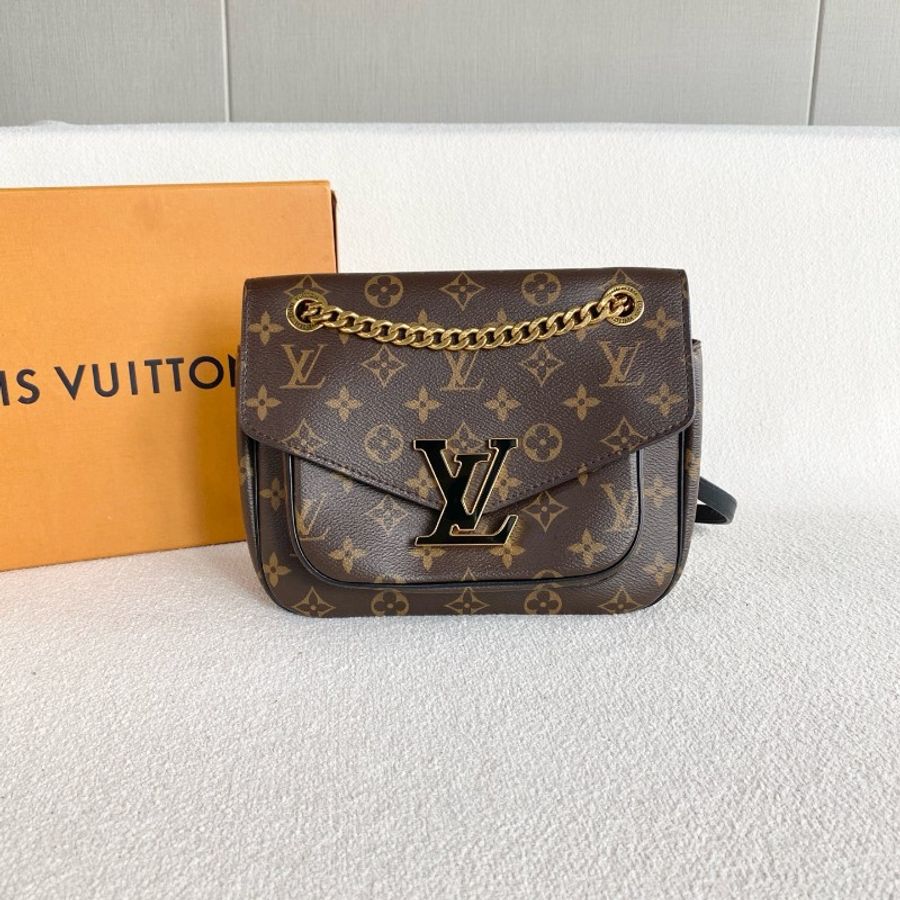 Louis Vuitton passy老花郵差包 晶片款-2