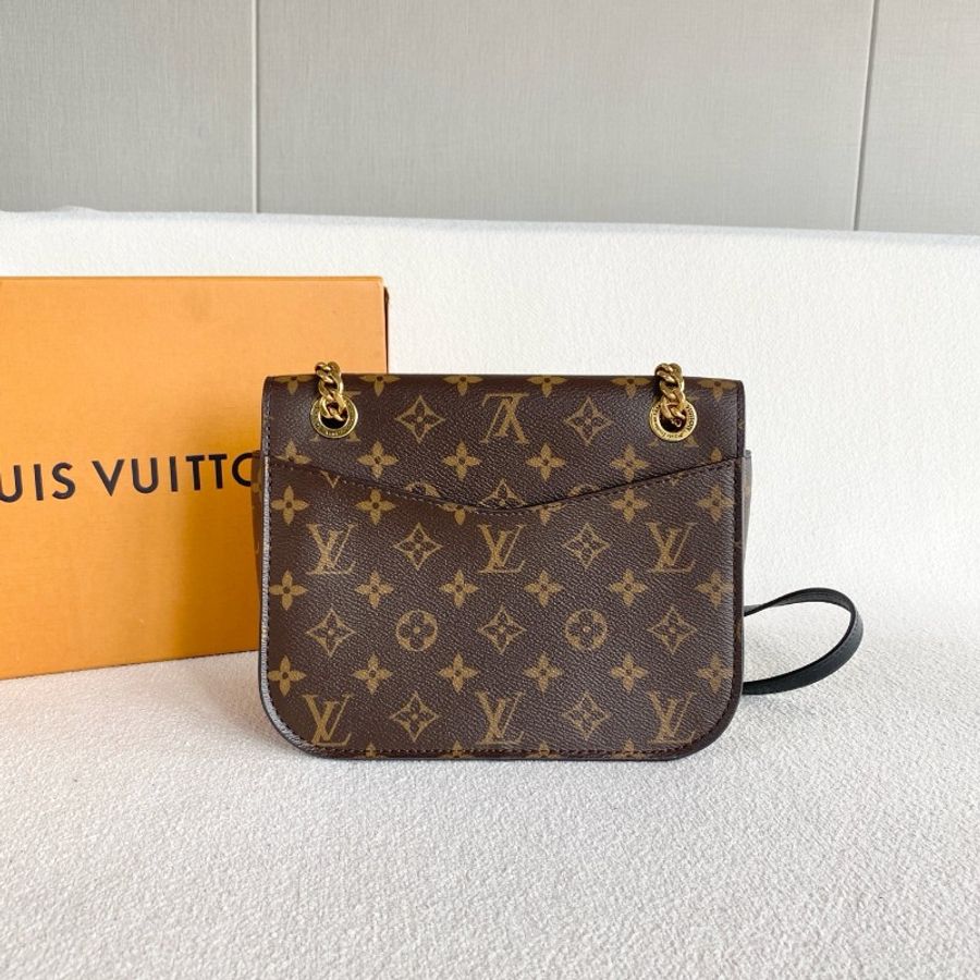 Louis Vuitton passy老花郵差包 晶片款-3