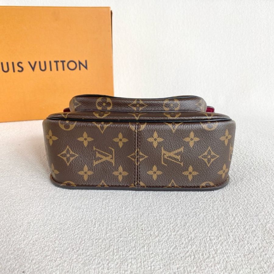 Louis Vuitton passy老花郵差包 晶片款-5