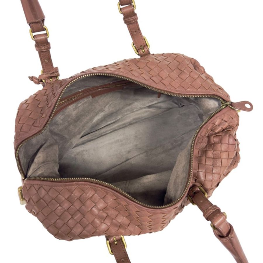BOTTEGA VENETA 織皮 肩背包-16