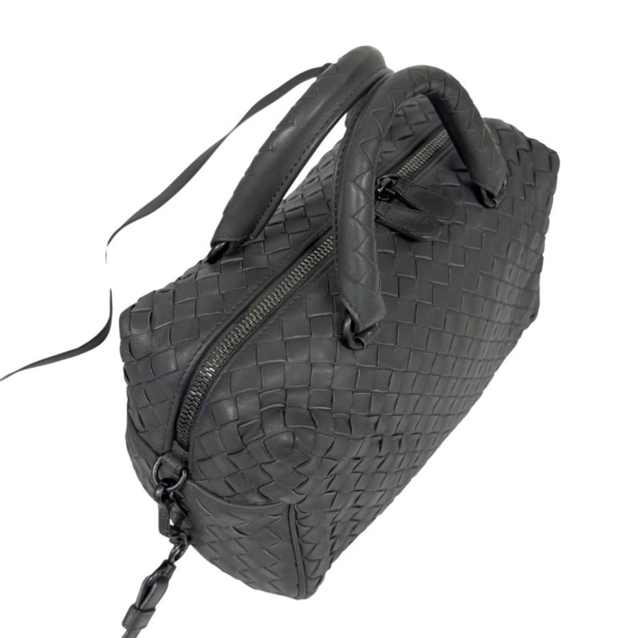 BOTTEGA VENETA 織皮 2用袋-12
