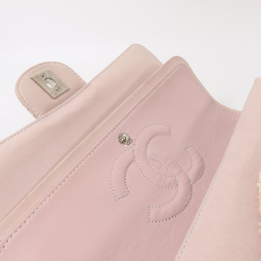 CHANEL Tweed Classic 25鏈帶肩背袋-8