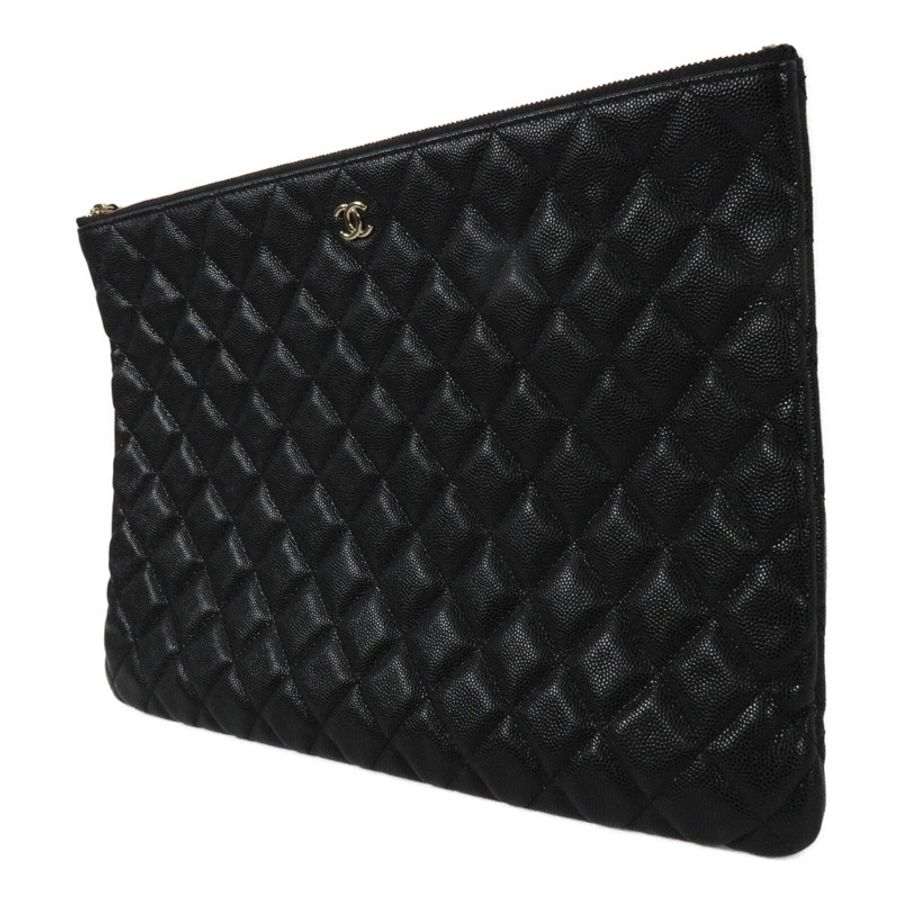 CHANEL 牛皮皮革Classic Zipped Pouch手拿包-2