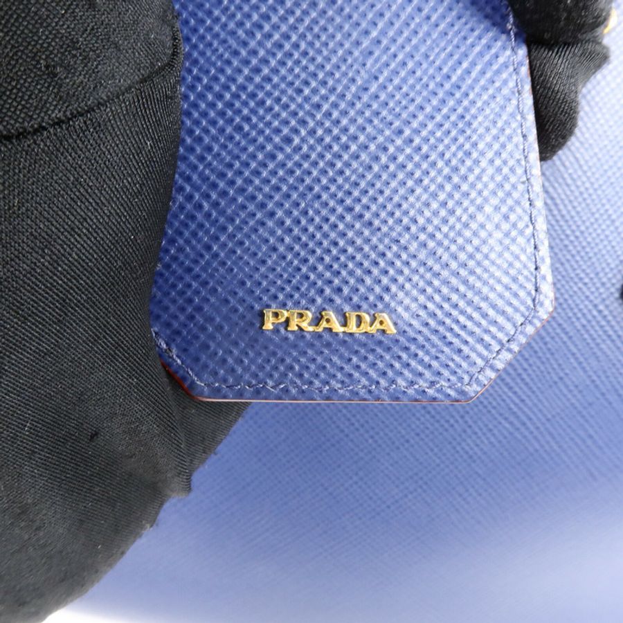 PRADA Saffiano皮革2 Way Shoulder Bag手挽肩背兩用袋-12