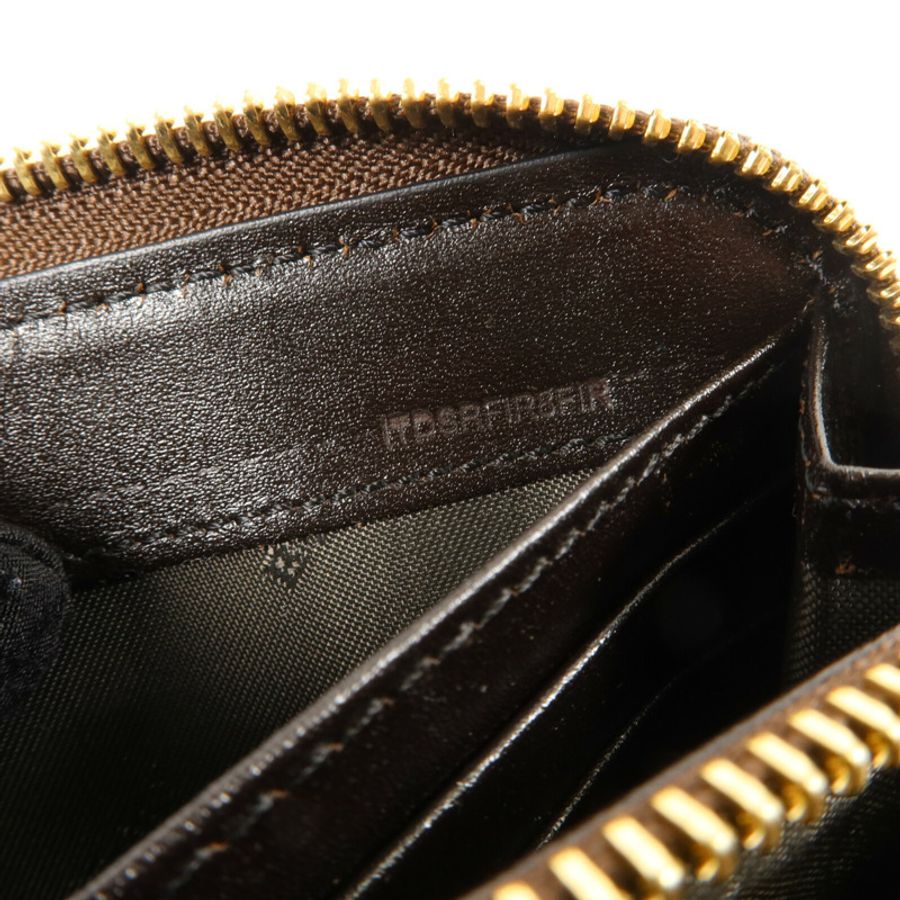 BURBERRY 塗層帆布Long Round Wallet長錢包-6