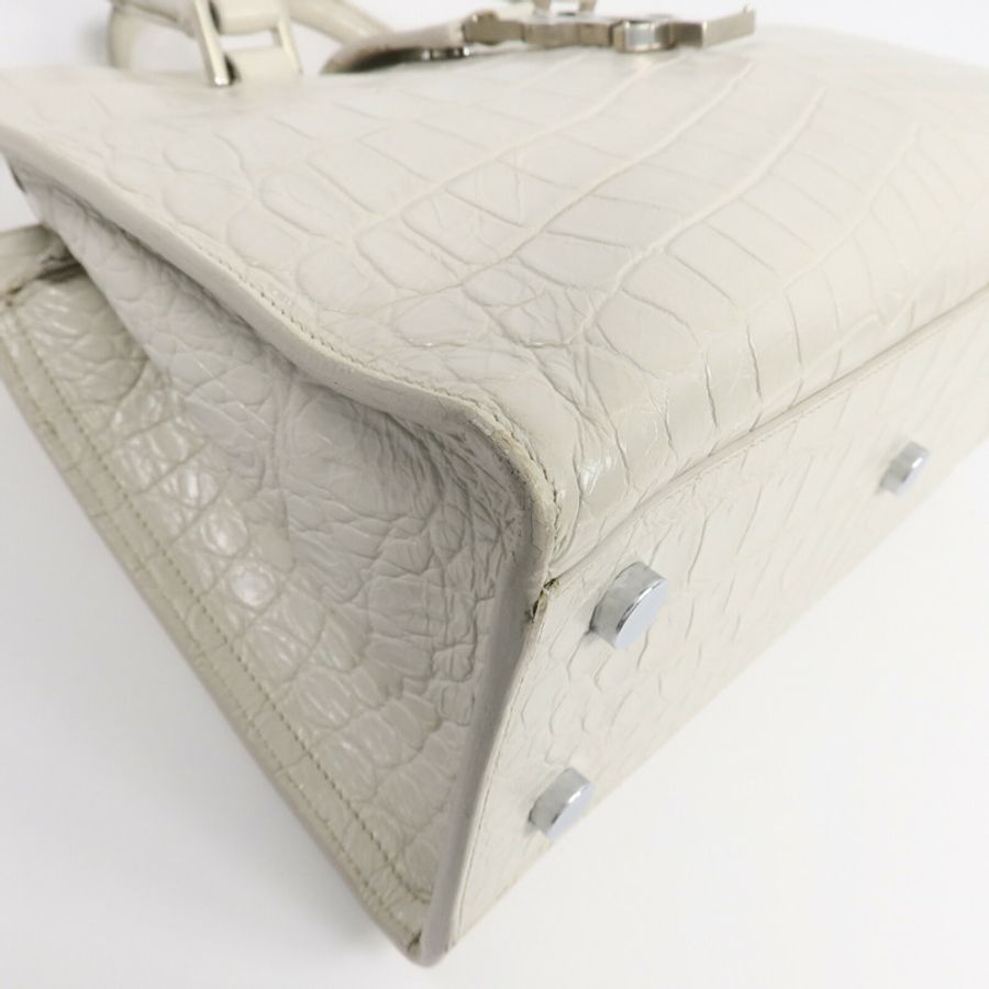YVES SAINT LAURENT 牛皮皮革2 Way Shoulder Bag手挽肩背兩用袋-10