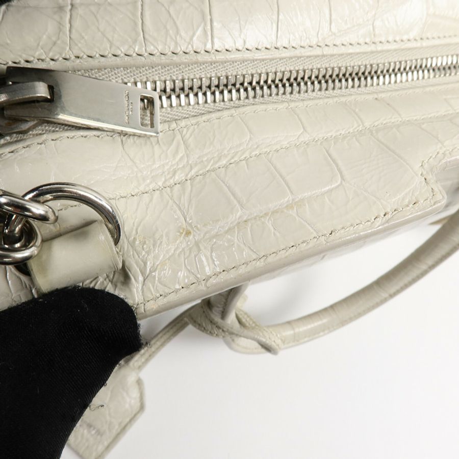YVES SAINT LAURENT 牛皮皮革2 Way Shoulder Bag手挽肩背兩用袋-15