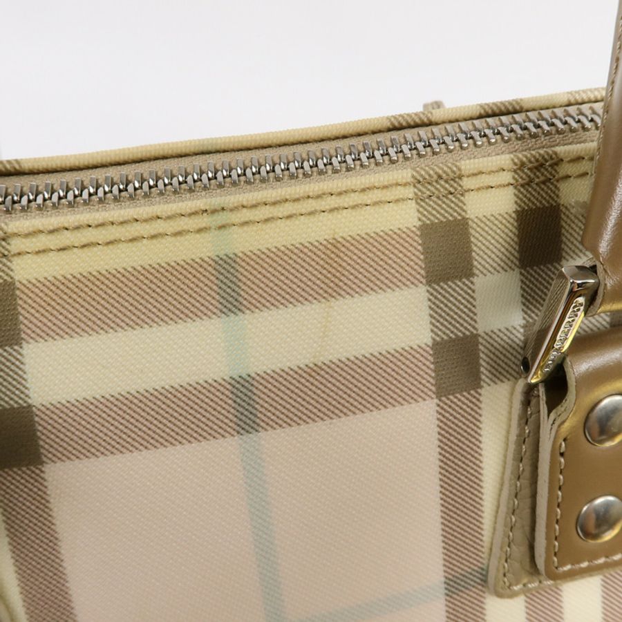 BURBERRY 塗層帆布Shoulder Bag肩背袋-14