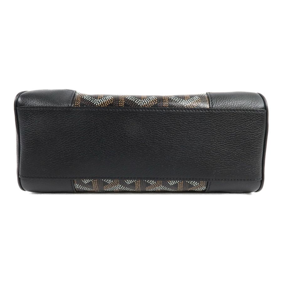 GOYARD 塗層帆布Saigon Souple Mini銀扣手挽肩背兩用袋-3