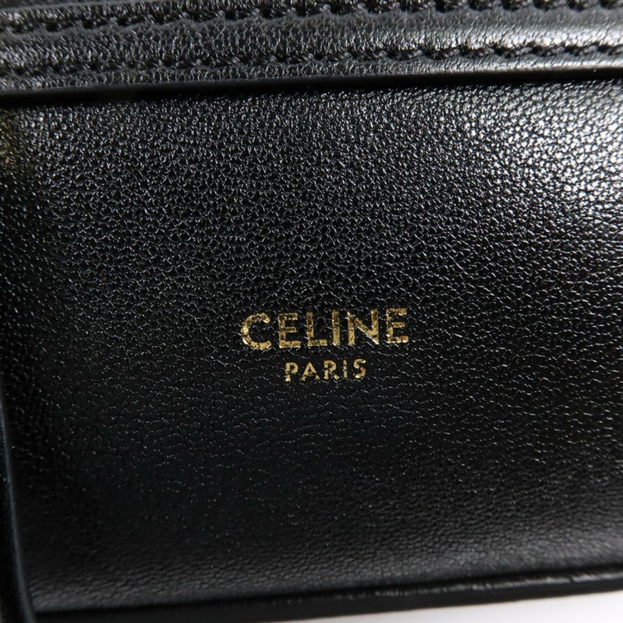 CELINE 牛皮皮革Small New Luggage手挽肩背兩用袋-5