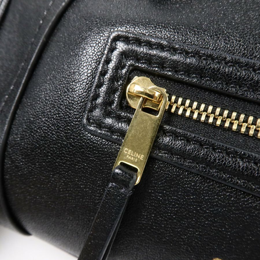 CELINE 牛皮皮革Small New Luggage手挽肩背兩用袋-6