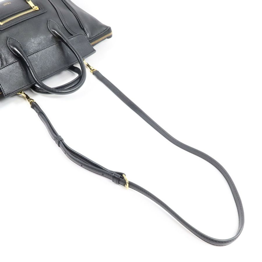 CELINE 牛皮皮革Small New Luggage手挽肩背兩用袋-8