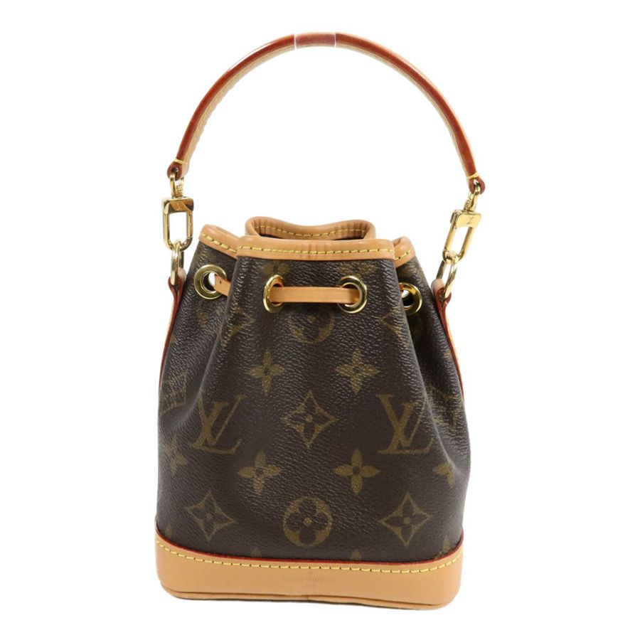 LOUIS VUITTON Monogram Nano Noe金扣手挽肩背兩用袋-1