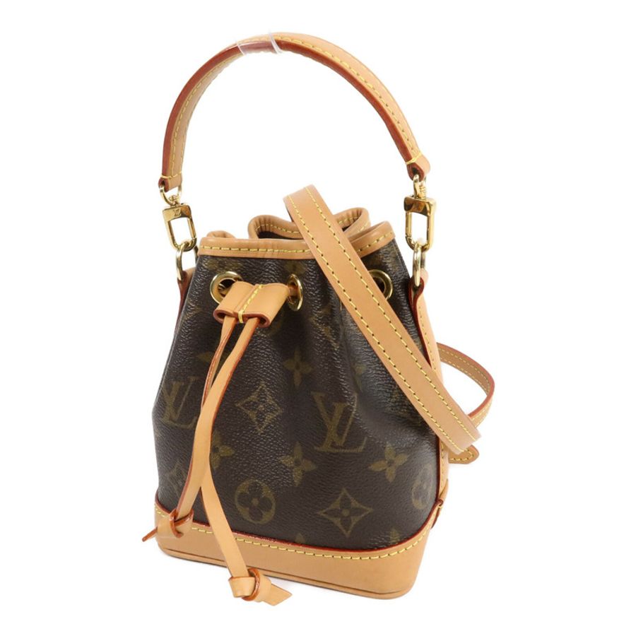 LOUIS VUITTON Monogram Nano Noe金扣手挽肩背兩用袋-2