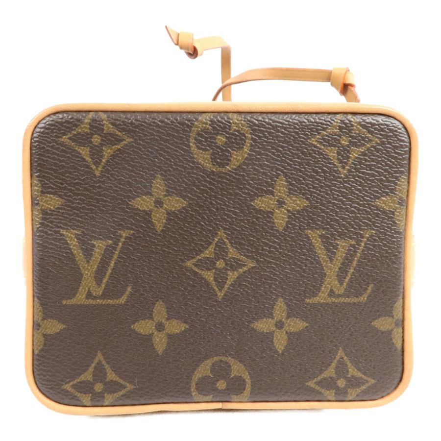 LOUIS VUITTON Monogram Nano Noe金扣手挽肩背兩用袋-3