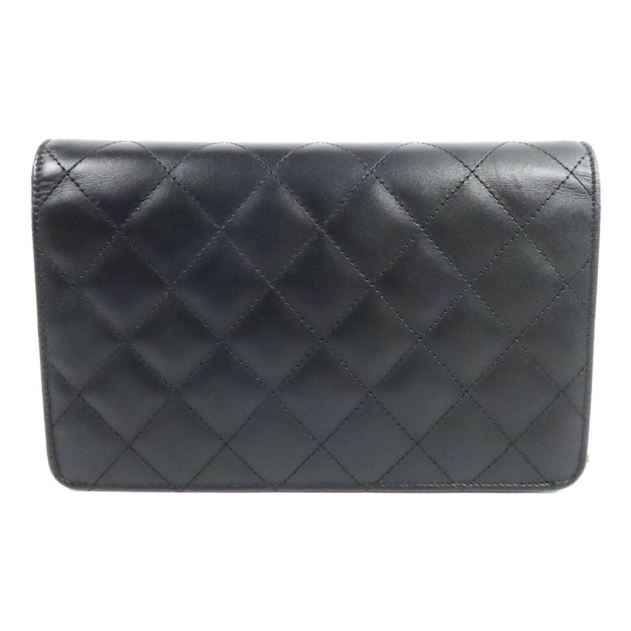 CHANEL 牛皮皮革WOC Wallet On Chain鏈帶肩背袋-1