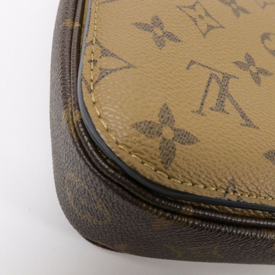 LOUIS VUITTON Monogram Reverse Pochette Metis手挽肩背兩用袋-11