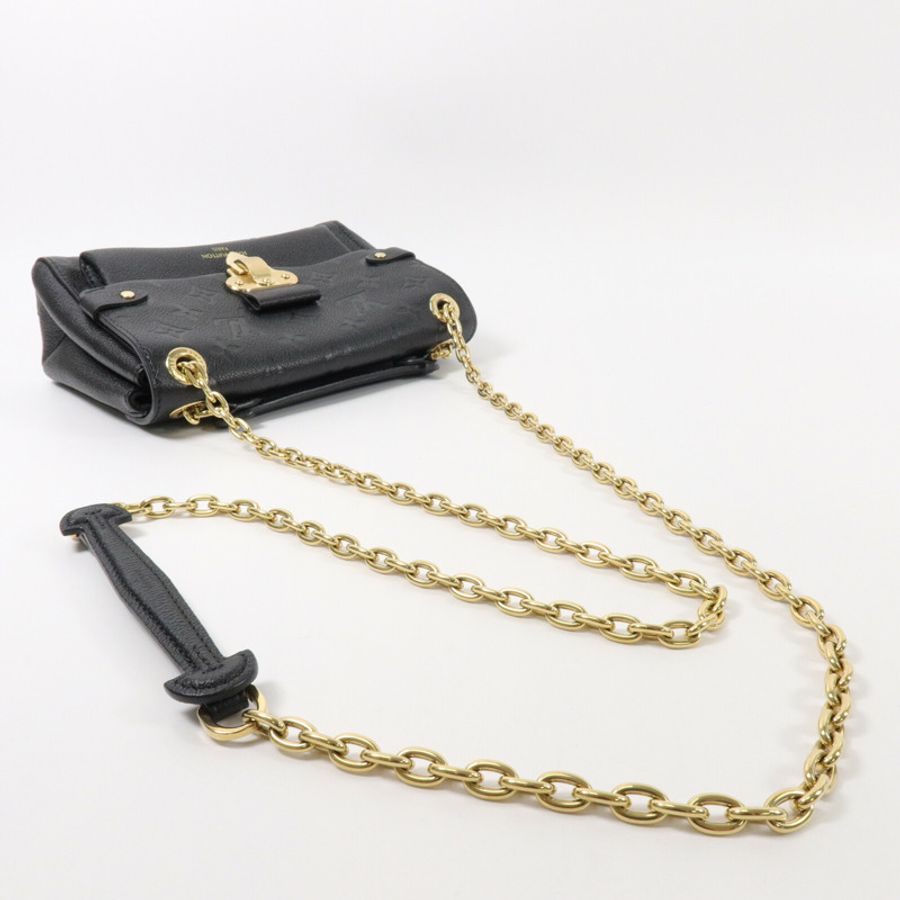 LOUIS VUITTON Monogram Empreinte Vavin BB鏈帶肩背袋-7