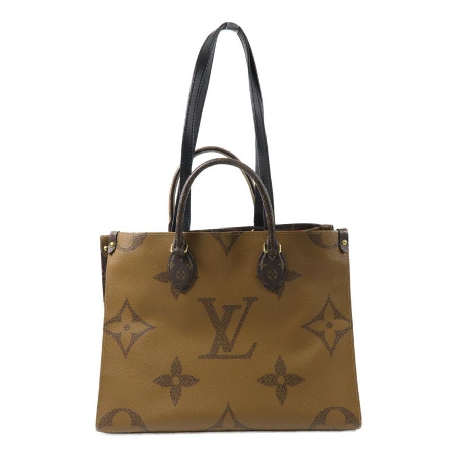 LOUIS VUITTON Monogram Giant On The Go MM手挽肩背兩用袋-1