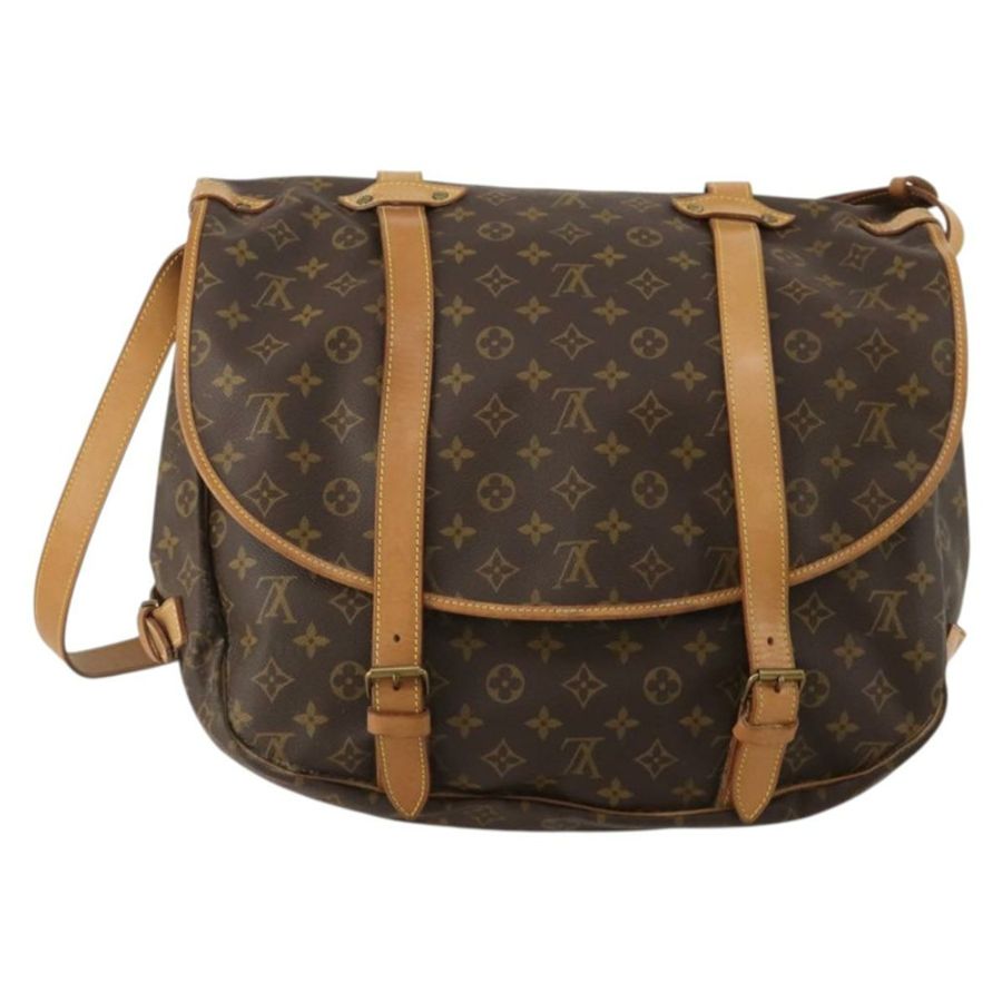 【日本直送】路易威登 Monogram Saumur 43 肩背包 M42252 LV 正品 188476-1