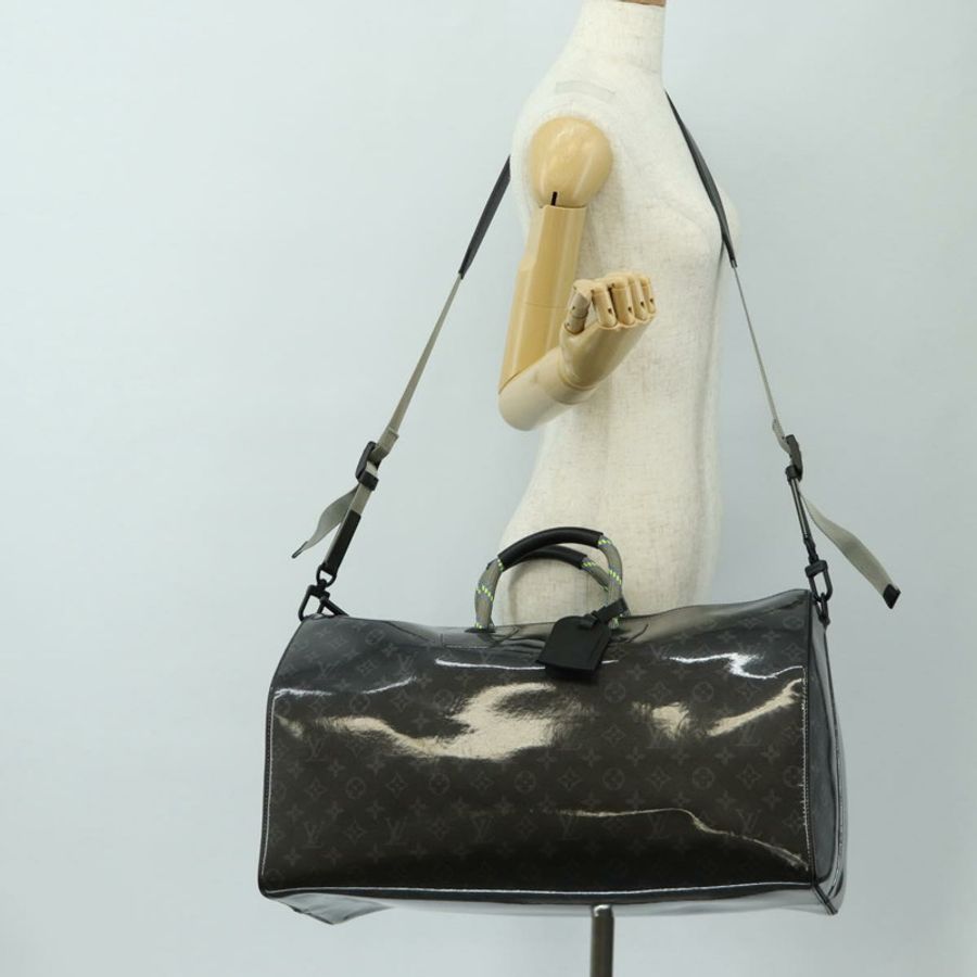 【日本直送】路易威登 (LOUIS VUITTON) Eclipse Glaze Keepall Bandouliere 50 旅行包 M43901 LV Auth 188863SM-32