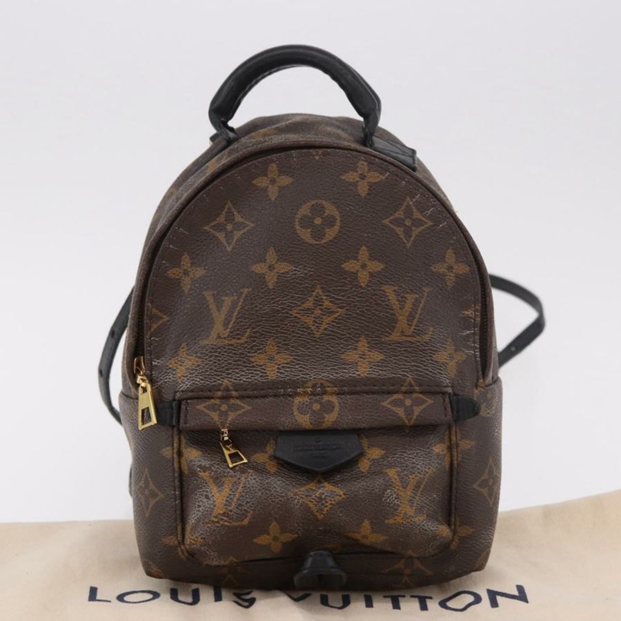 【日本直送】路易威登 Monogram Palm Springs 迷你雙肩包 M44873 LV Auth 188810A-11